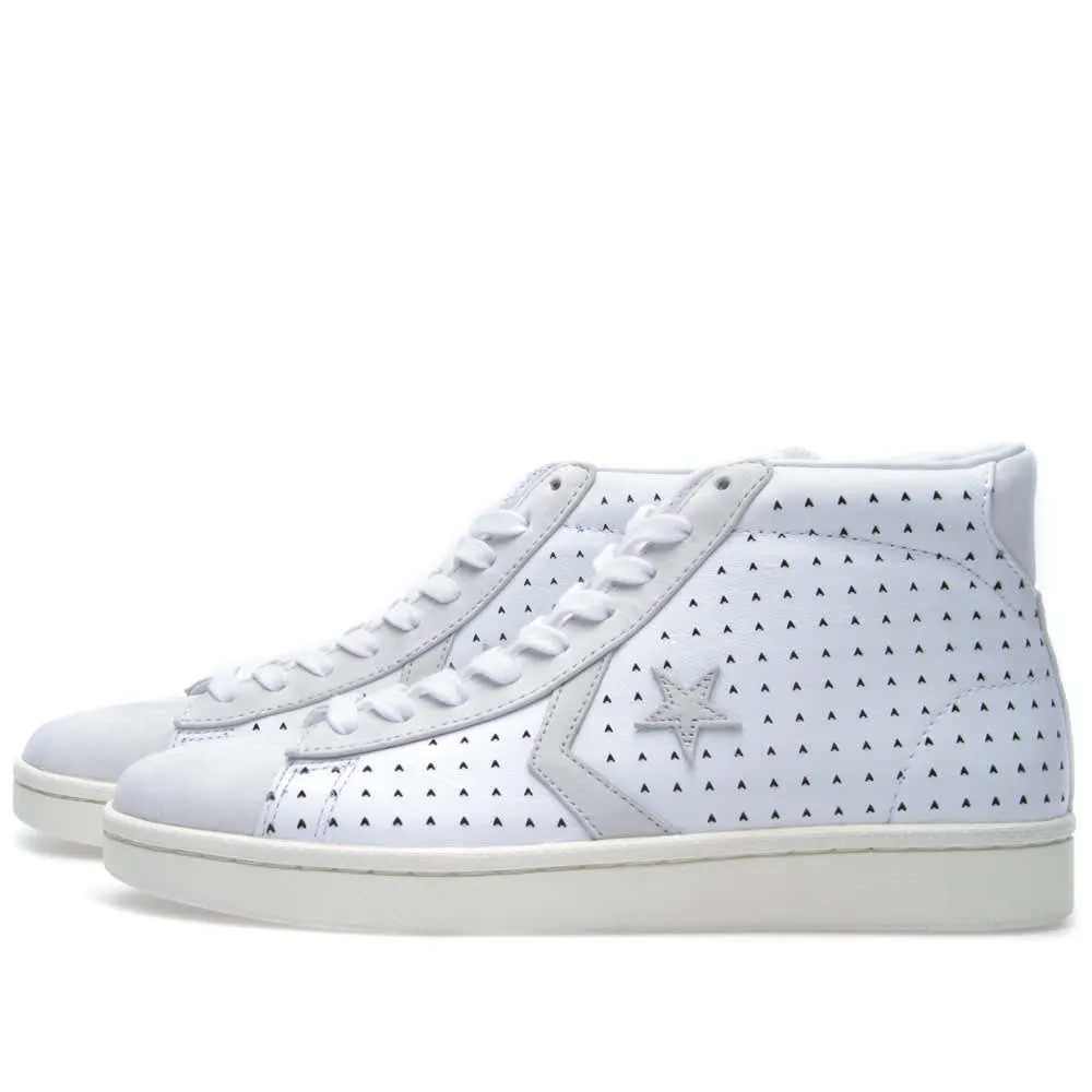 Converse x Ace Hotel Pro Leather MidWhite