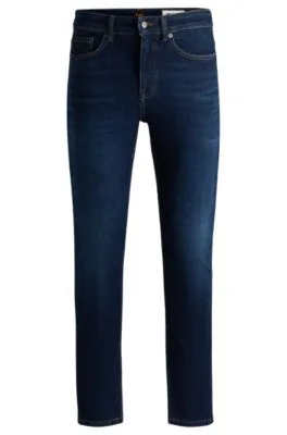 Delaware Slim-fit jeans in slubby super-stretch denim