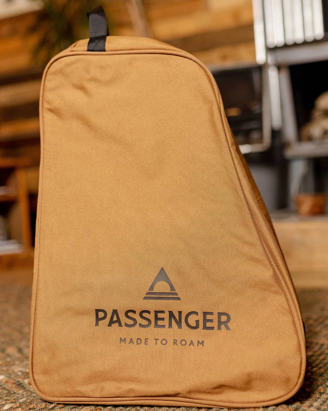 Explore Recycled Boot Bag - Golden Brown