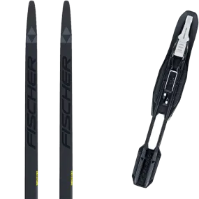 FISCHER-TWIN SKIN RACE MEDIUM + Fix - Cross-country ski set