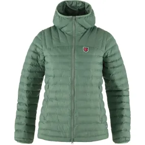 Fj\u00e4llr\u00e4ven - Expedition L\u00e4tt Hoodie Insulating Jacket Women patina green