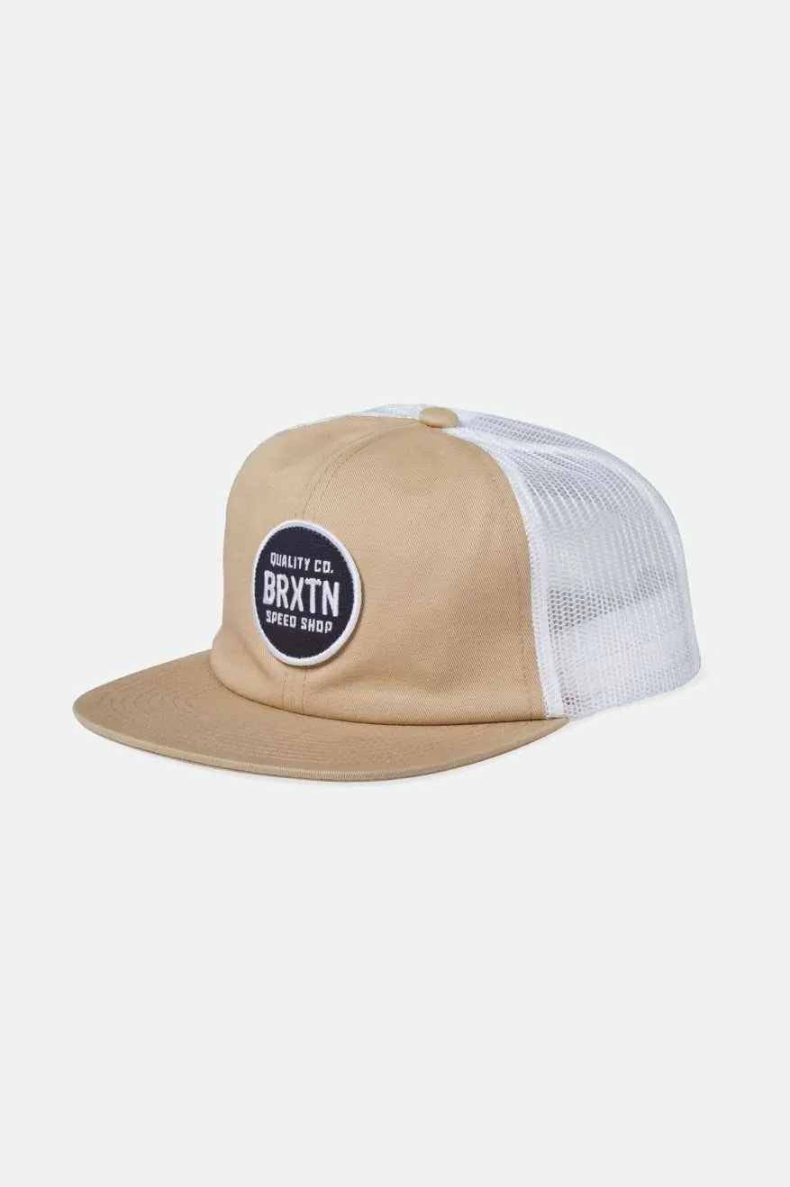 Gateway Netplus Trucker Hat - Sand/Off White