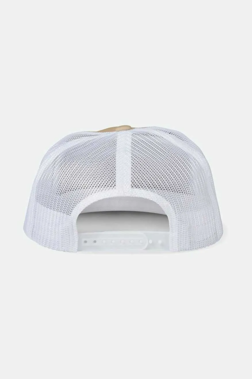 Gateway Netplus Trucker Hat - Sand/Off White