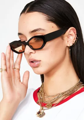 Geo Slay Hexagon Sunglasses-