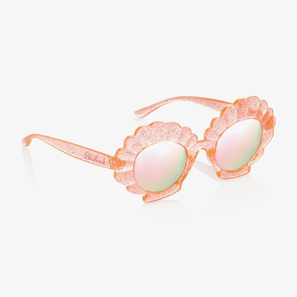 Girls Pink Seashell Sunglasses (UV400)