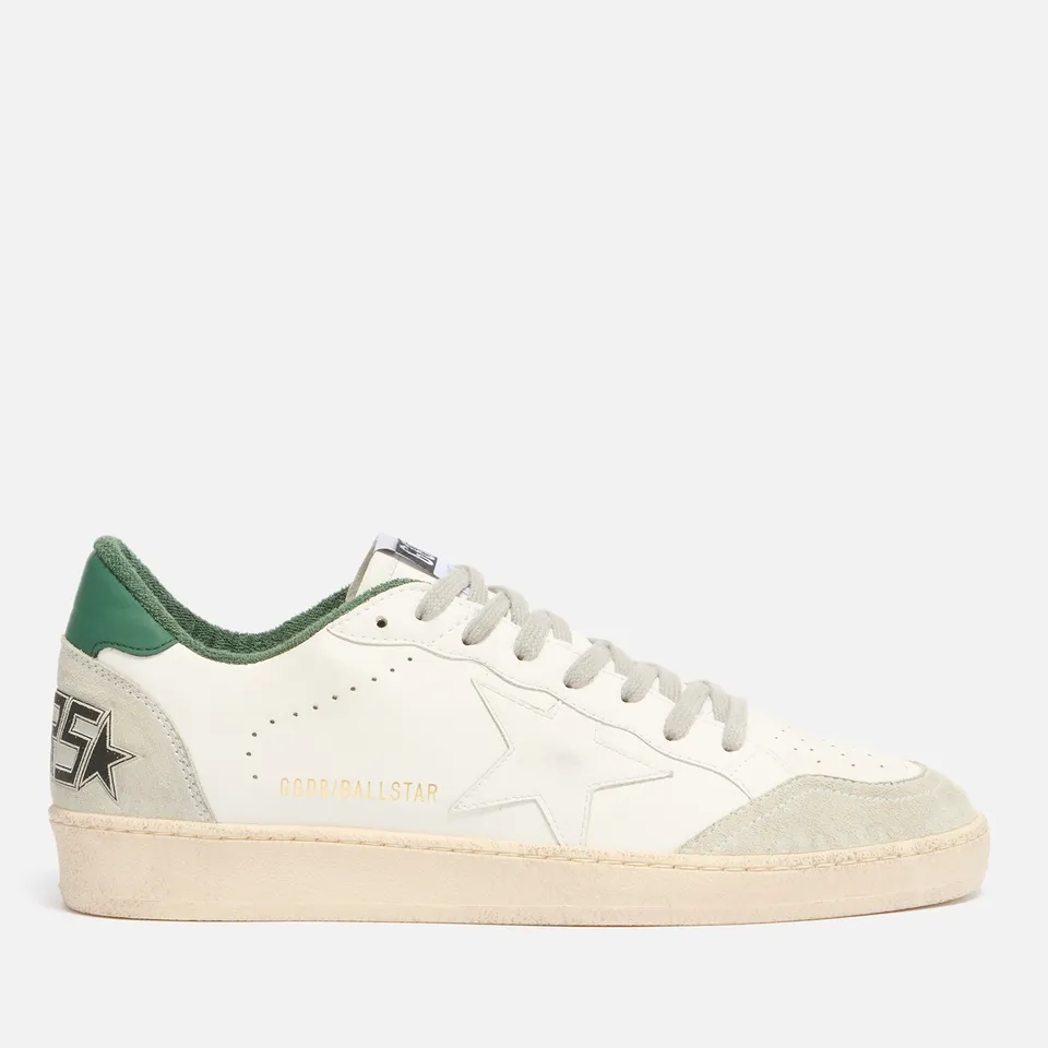 Golden Goose Men's Ball Star Leather Trainers - UK 10 | Coggles