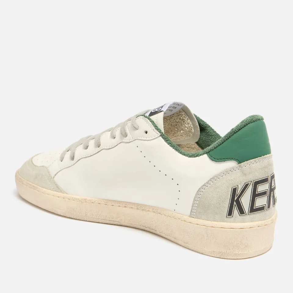 Golden Goose Men's Ball Star Leather Trainers - UK 10 | Coggles