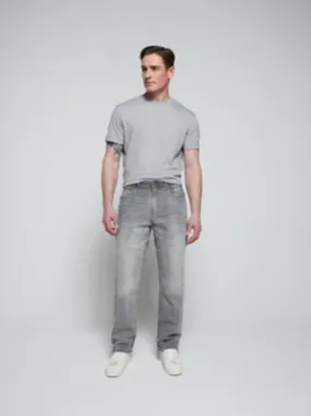 Grey Loose Fit Jeans With Stretch | Men | George at ASDA