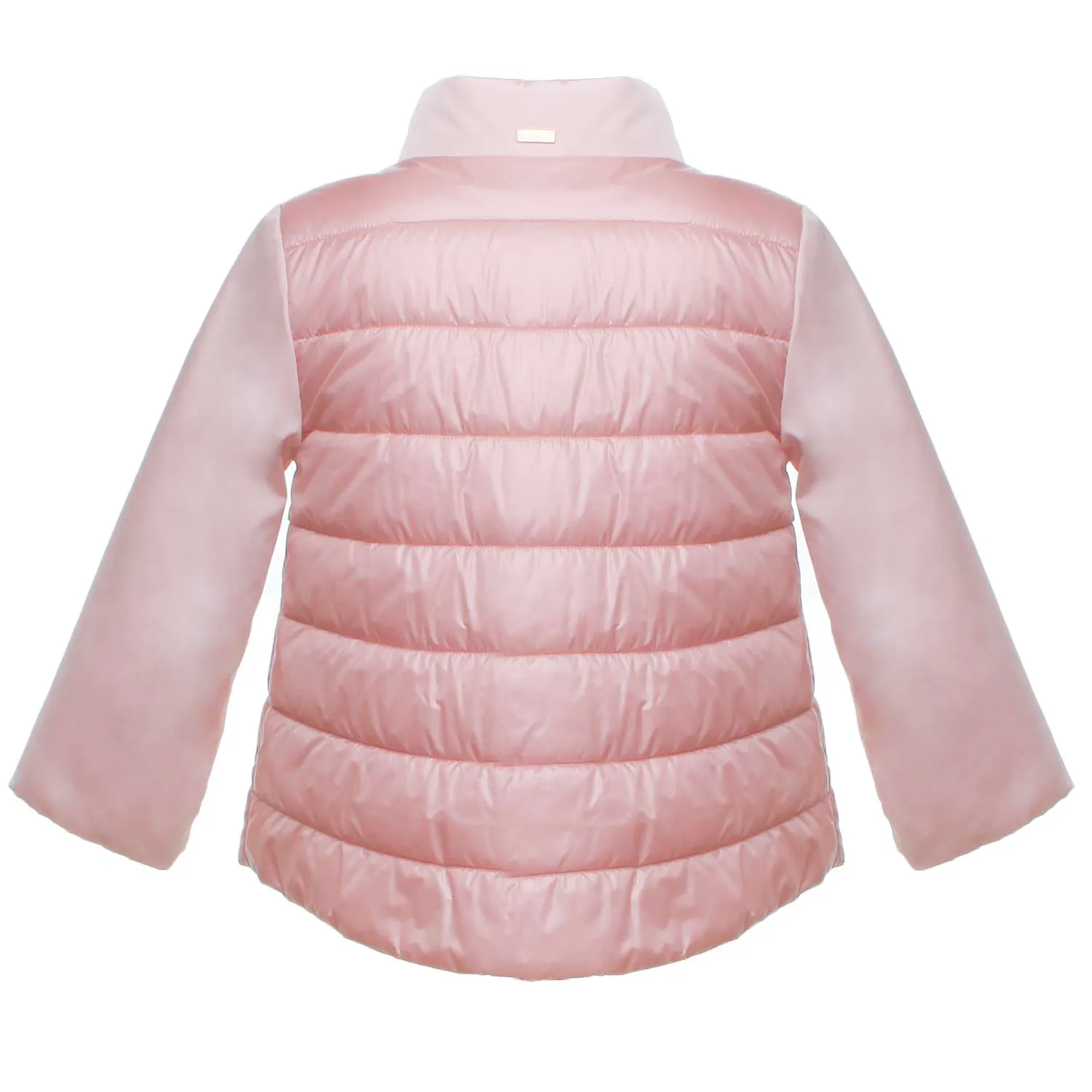 Herno Pink Nylon Jacket And Taffeta For Girls And Teen