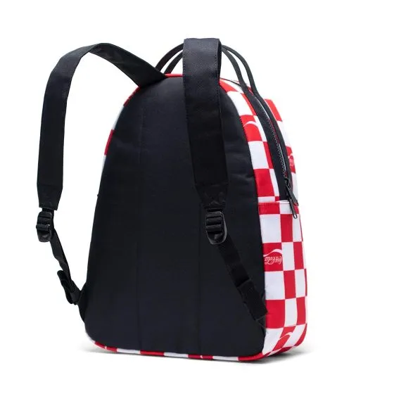 Herschel Nova Mid-Volume White / Red / Checkerboard Backpack