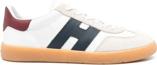 Hogan Cool leather sneakers Neutrals