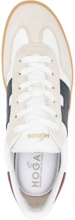 Hogan Cool leather sneakers Neutrals