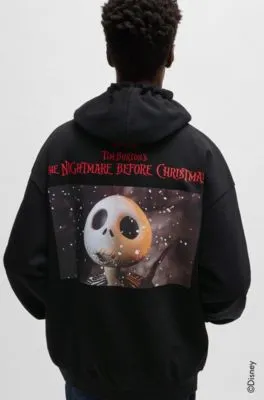 HUGO x Disney’s The Nightmare Before Christmas relaxed-fit hoodie