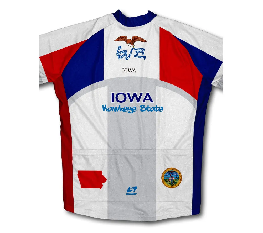 Iowa Flag Winter Thermal Cycling Jersey