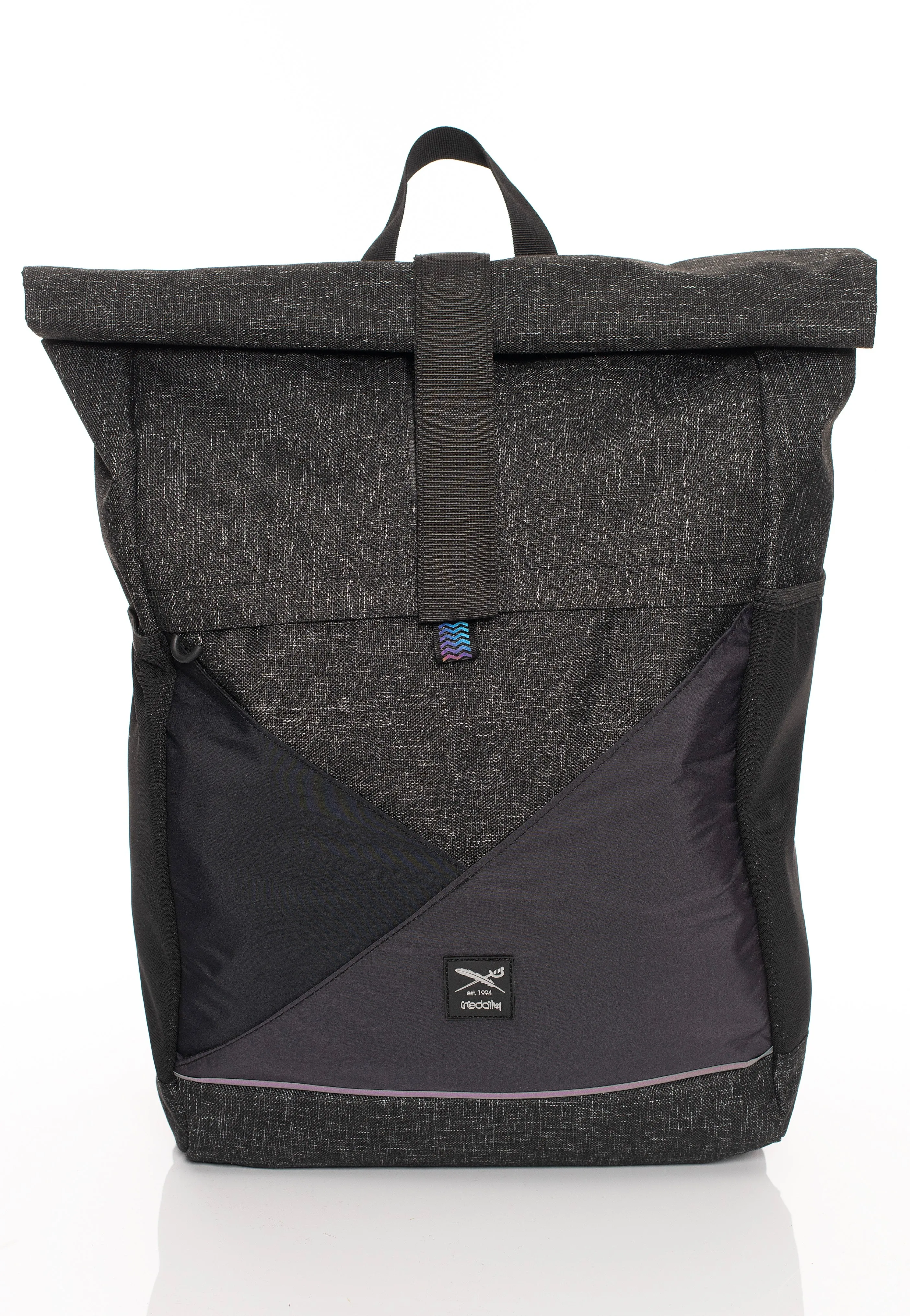 Iriedaily - Tripster Rolltop Black Melange - Backpack