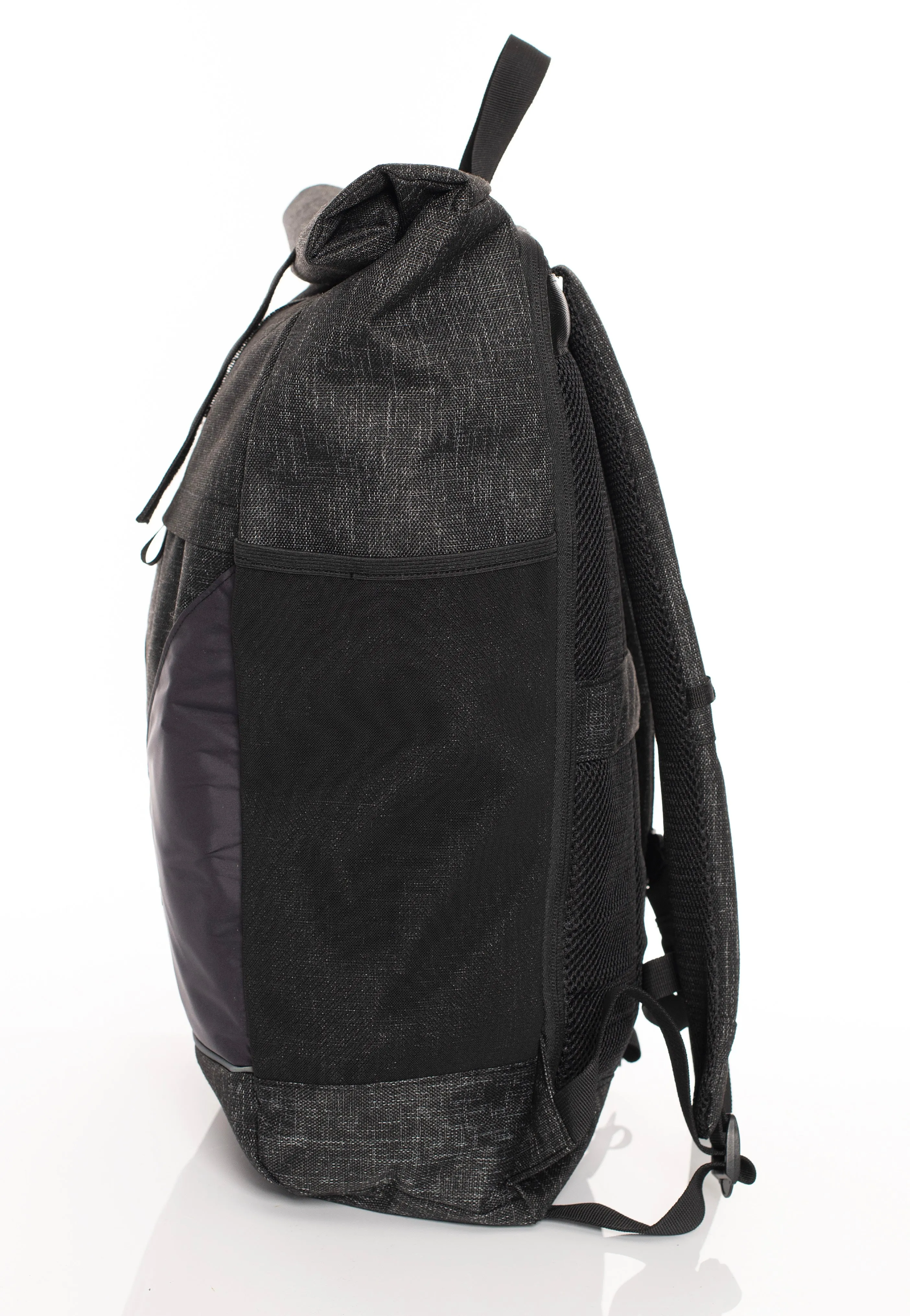 Iriedaily - Tripster Rolltop Black Melange - Backpack