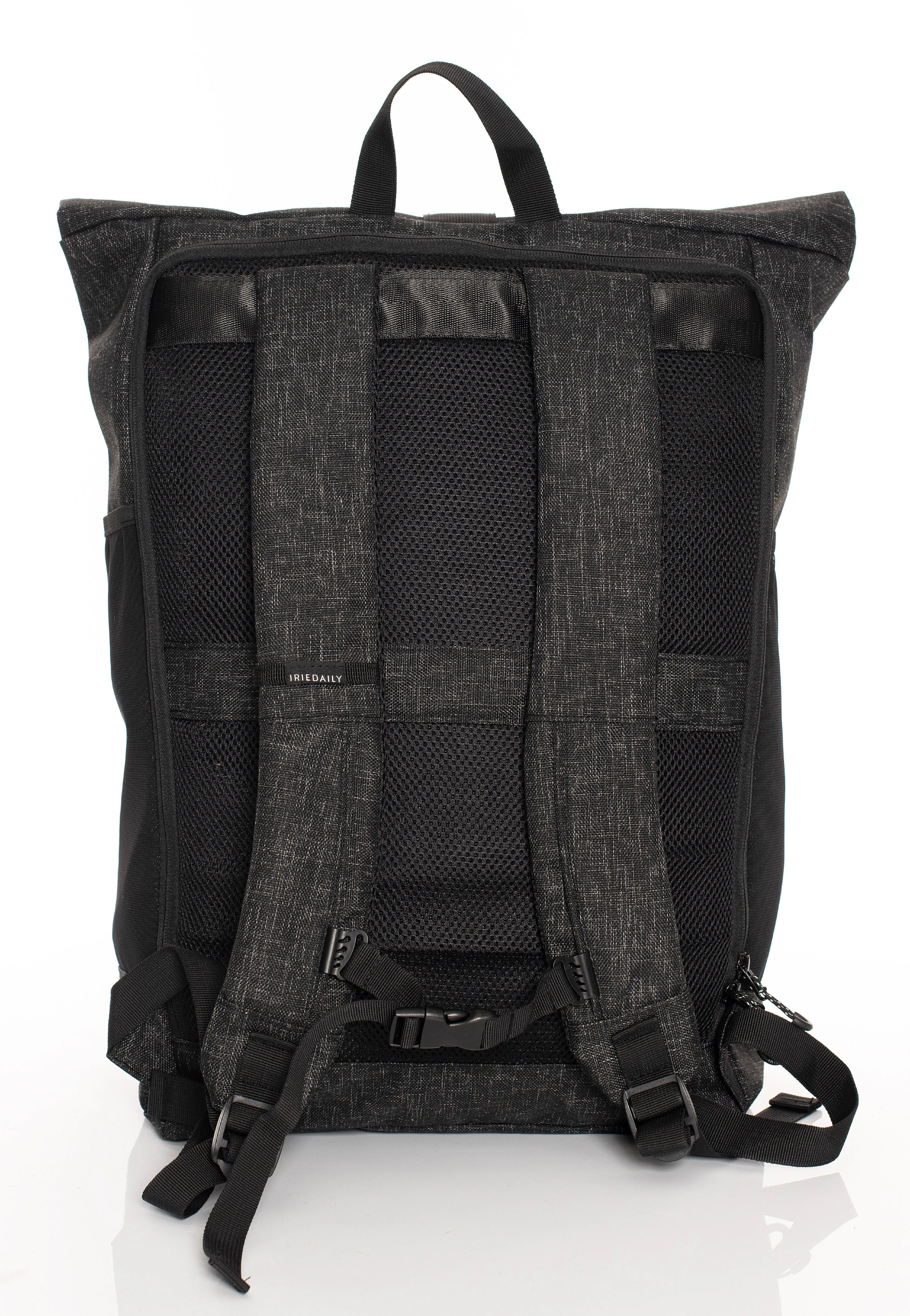 Iriedaily - Tripster Rolltop Black Melange - Backpack