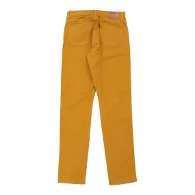 Jeckerson Trousers - 28W UK 8 Yellow Cotton