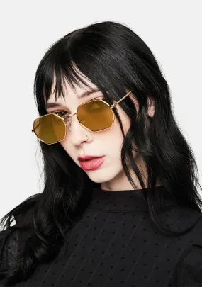 Jones Gold Sunglasses-