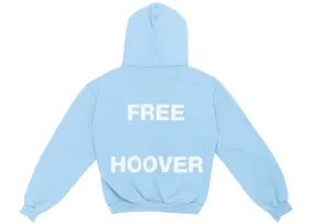 Kanye West & Drake Free Hoover Hoodie Light Blue