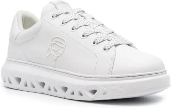 Karl Lagerfeld NFT Kapri leather sneakers White