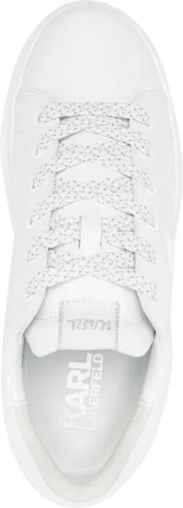 Karl Lagerfeld NFT Kapri leather sneakers White