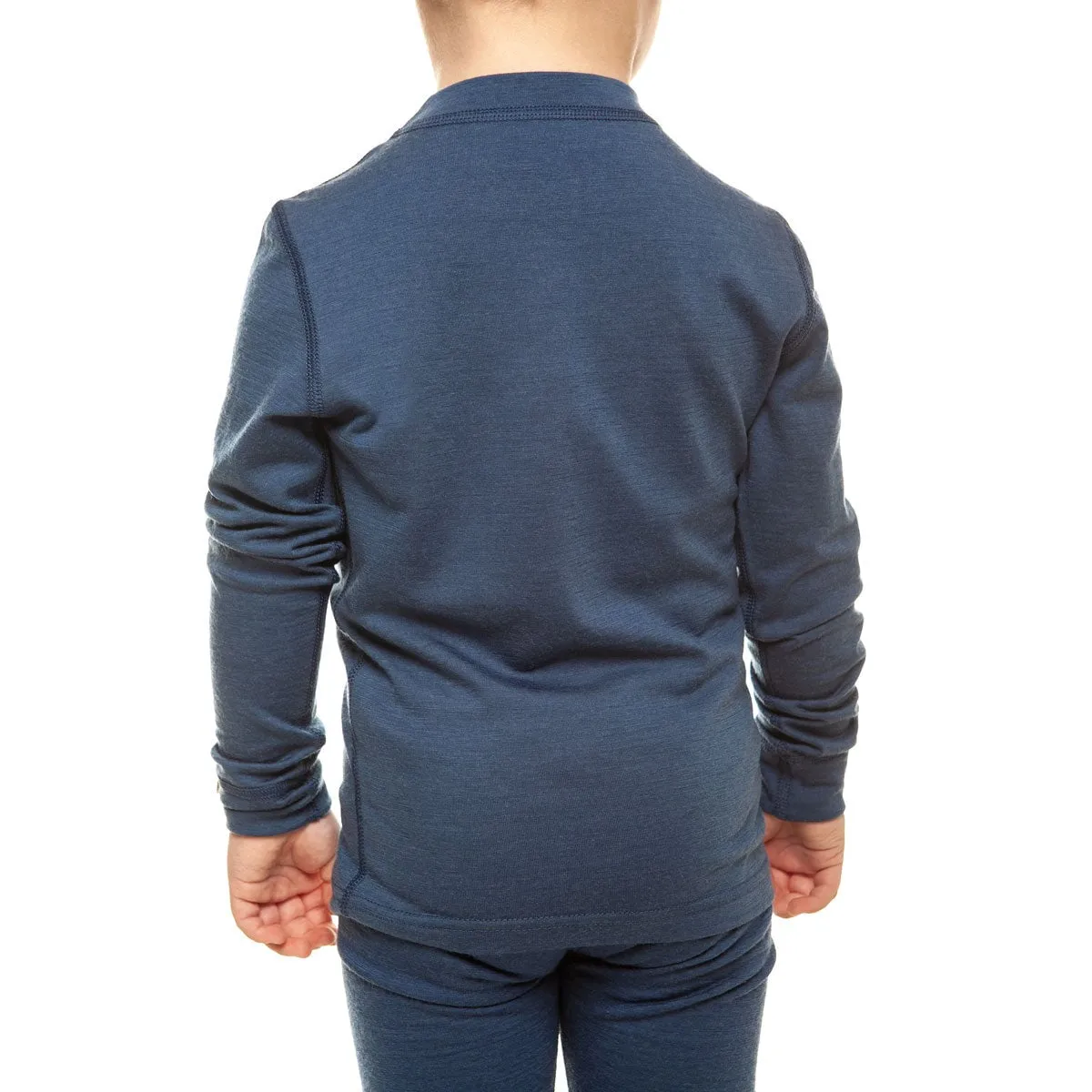 Kids' 160 Thermal Long Sleeve Crew Denim