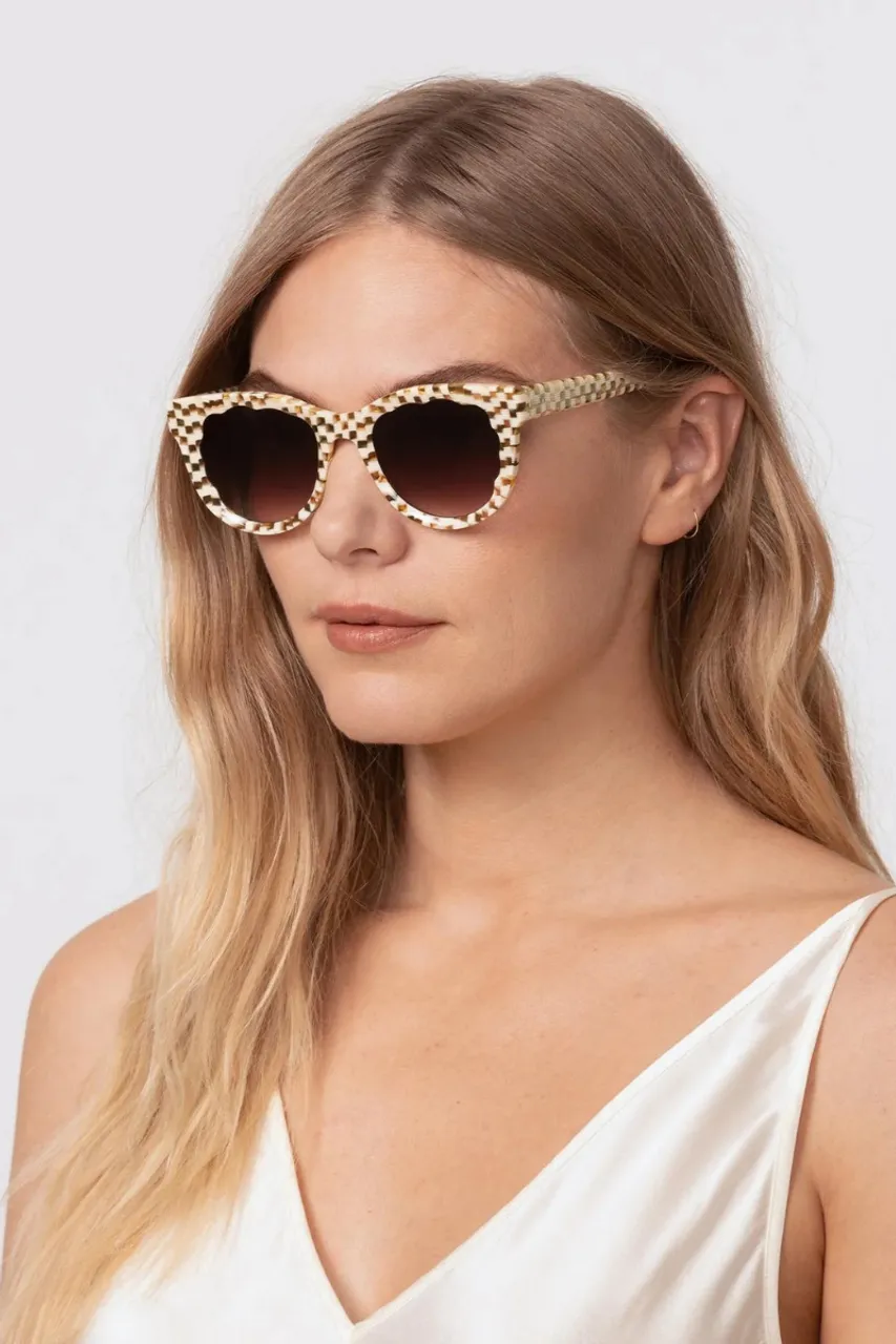 Krewe Ellie Yuzu Sunglasses