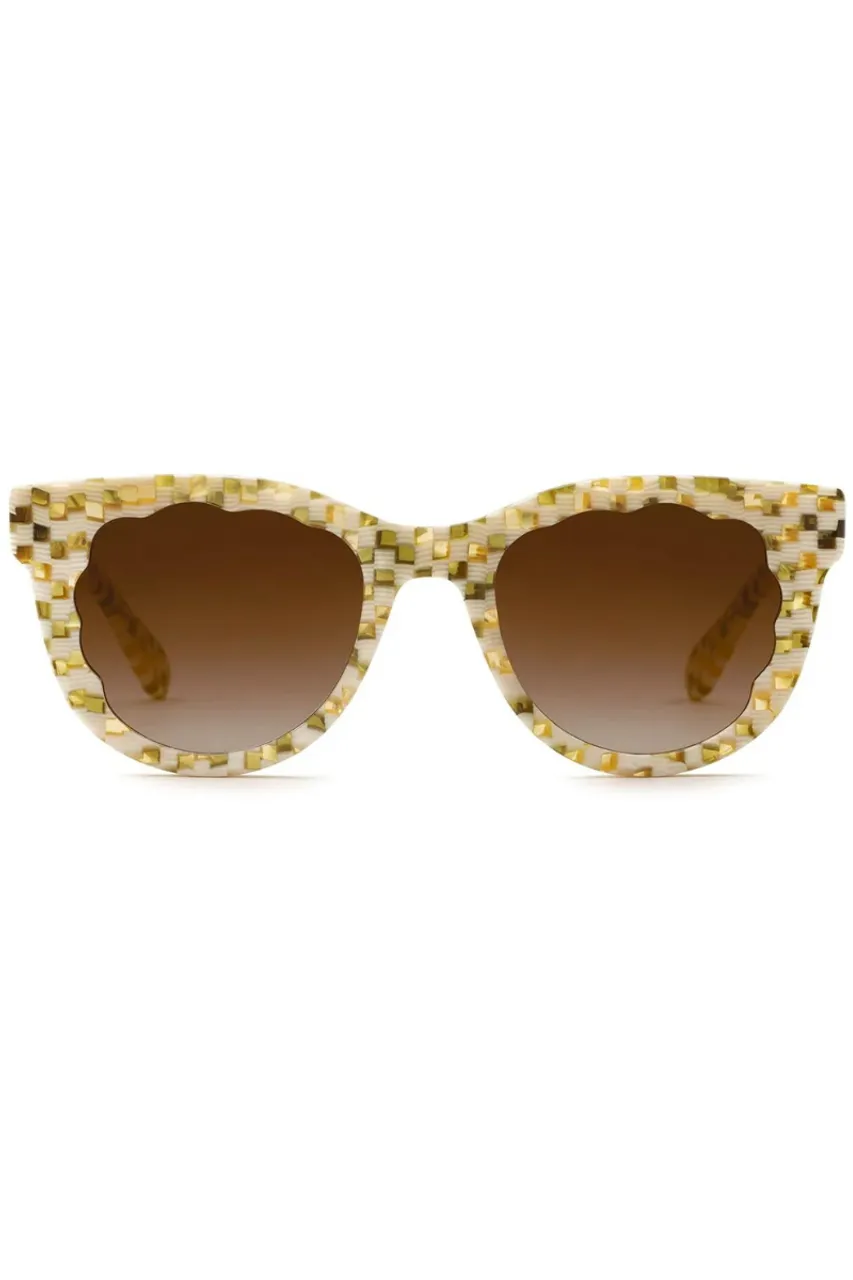 Krewe Ellie Yuzu Sunglasses