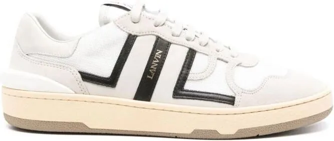 Lanvin Clay panelled sneakers White