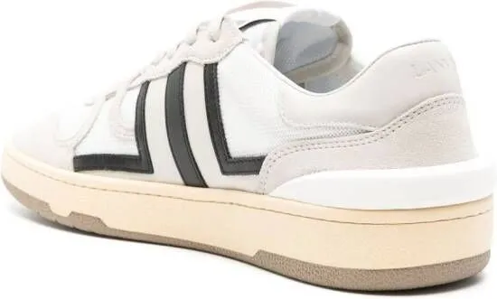 Lanvin Clay panelled sneakers White