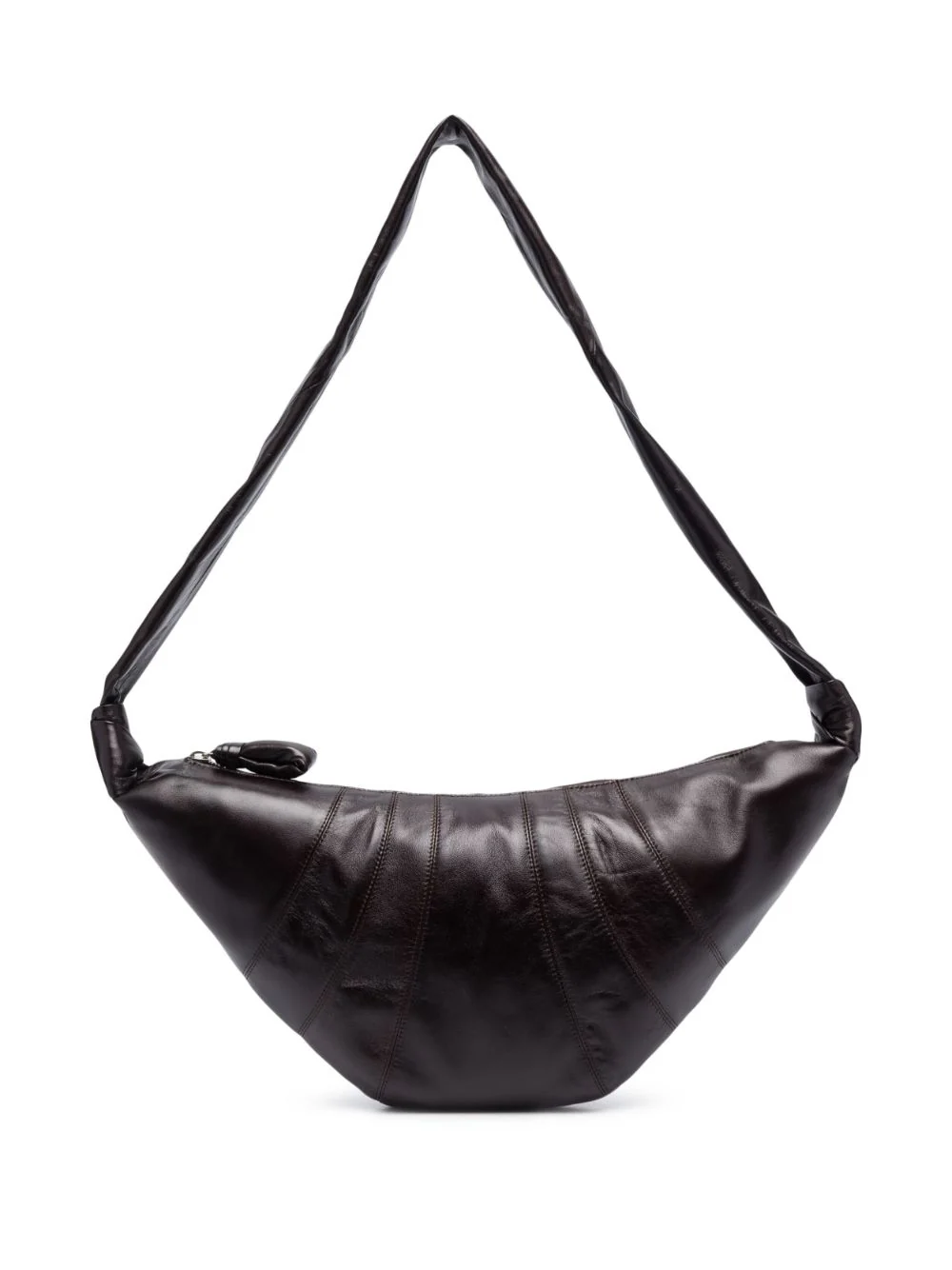 Lemaire Medium Croissant Shoulder Bag Dark Chocolate | Luxury and style at your fingertips