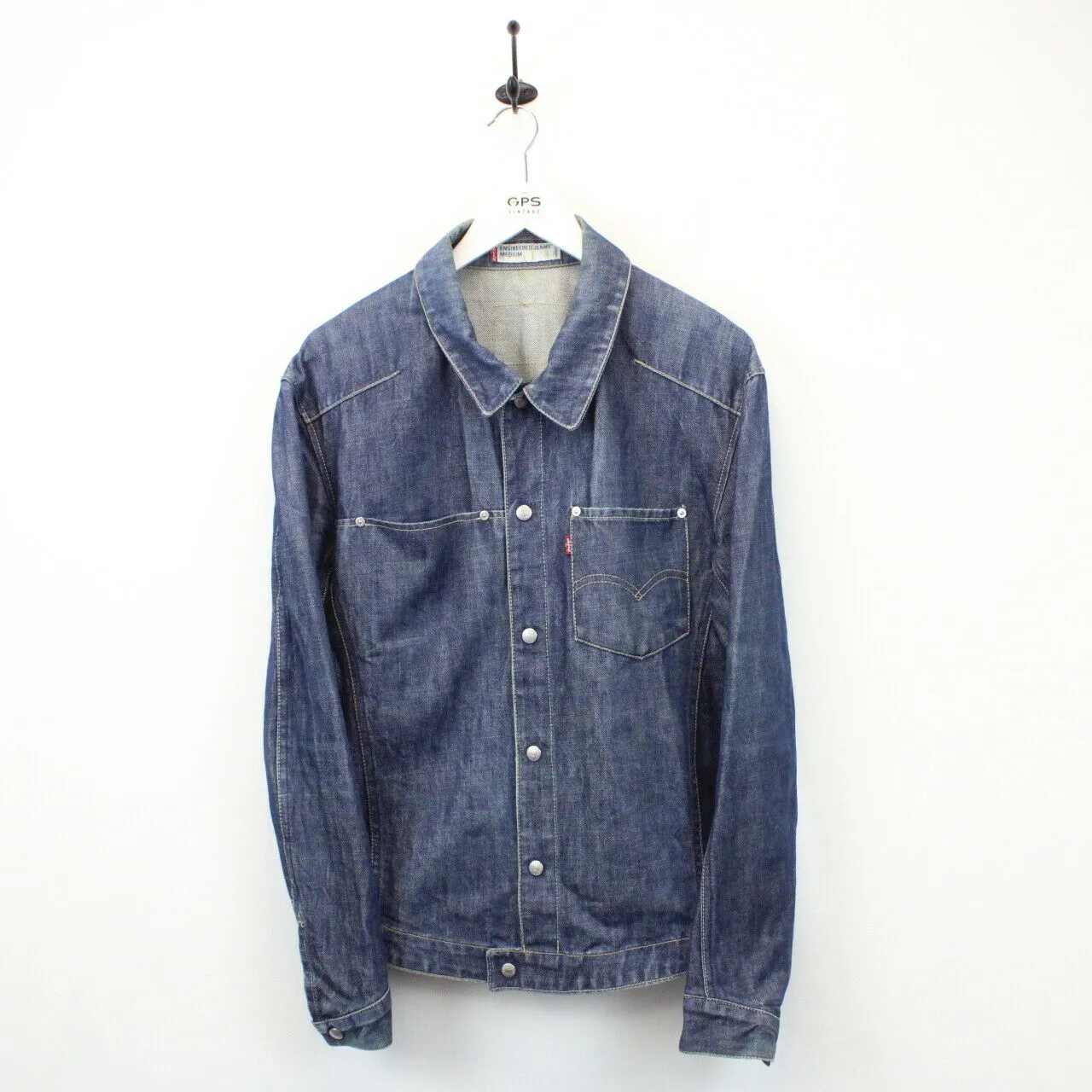 LEVIS Denim Jacket Dark Blue | Medium