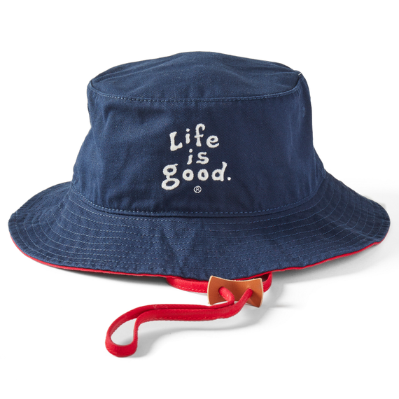 LIG Vintage Wordmark Stacked Bucket Hat