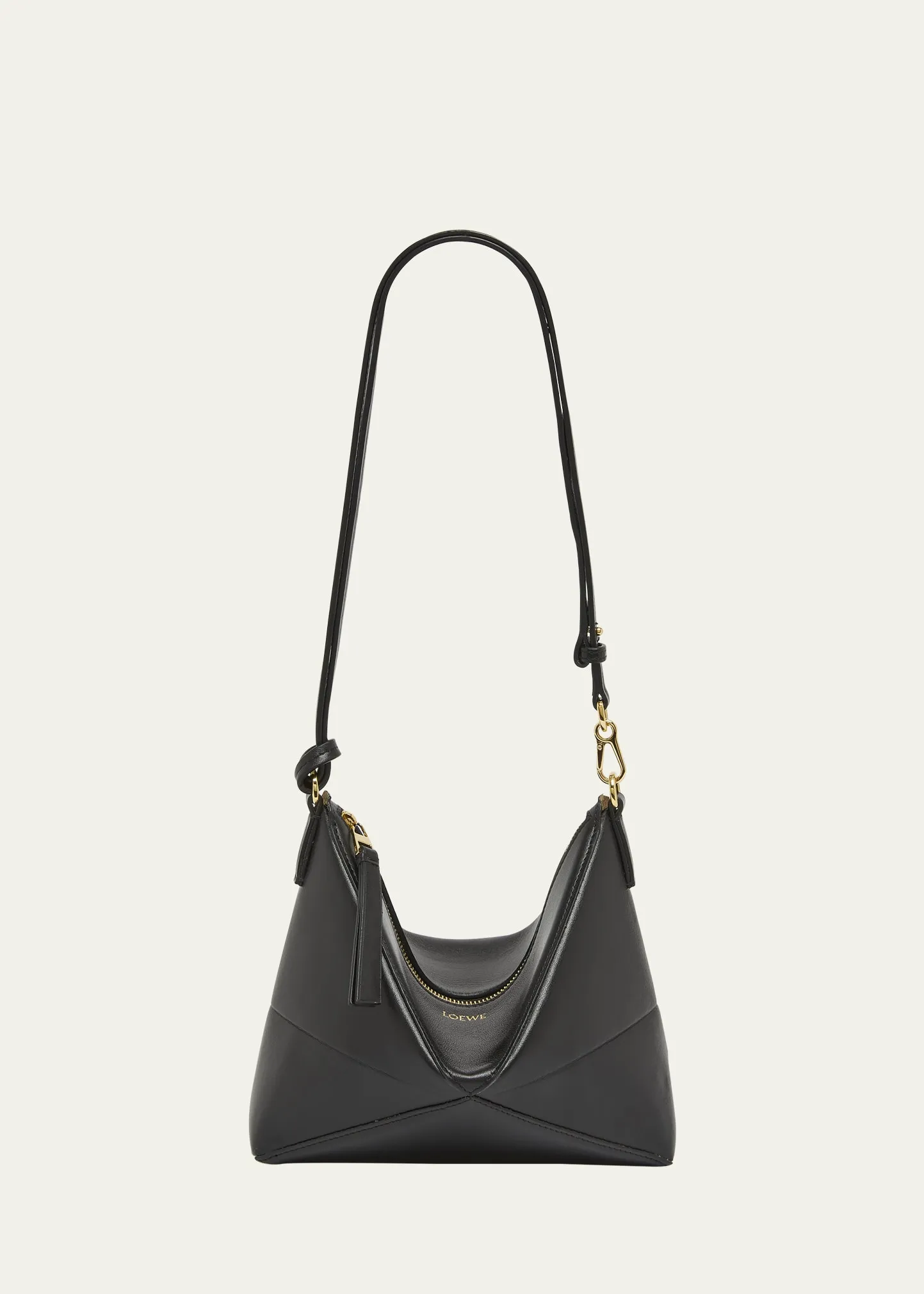 Loewe Puzzle Fold Leather Pouch Shoulder Bag