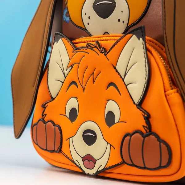 Loungefly x Disney Fox and the Hound Mini Backpack