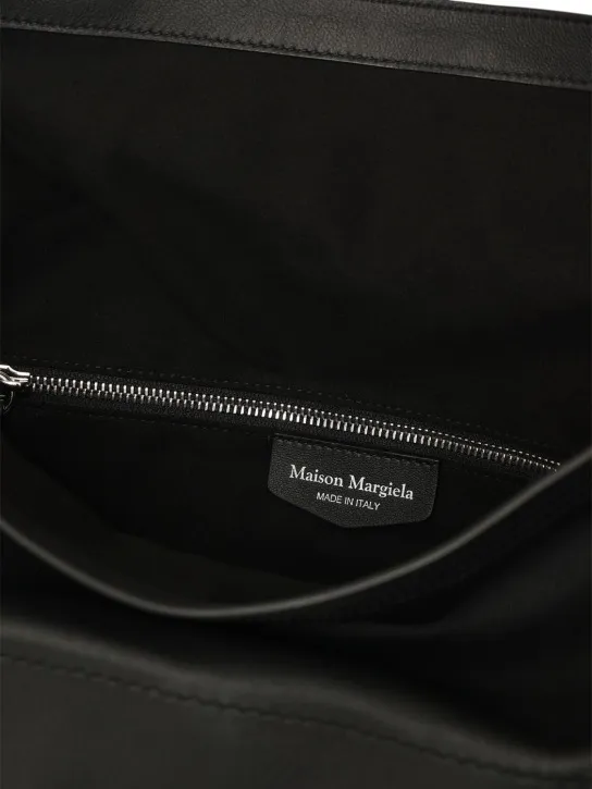 Maison Margiela   Paper medium leather shoulder bag 