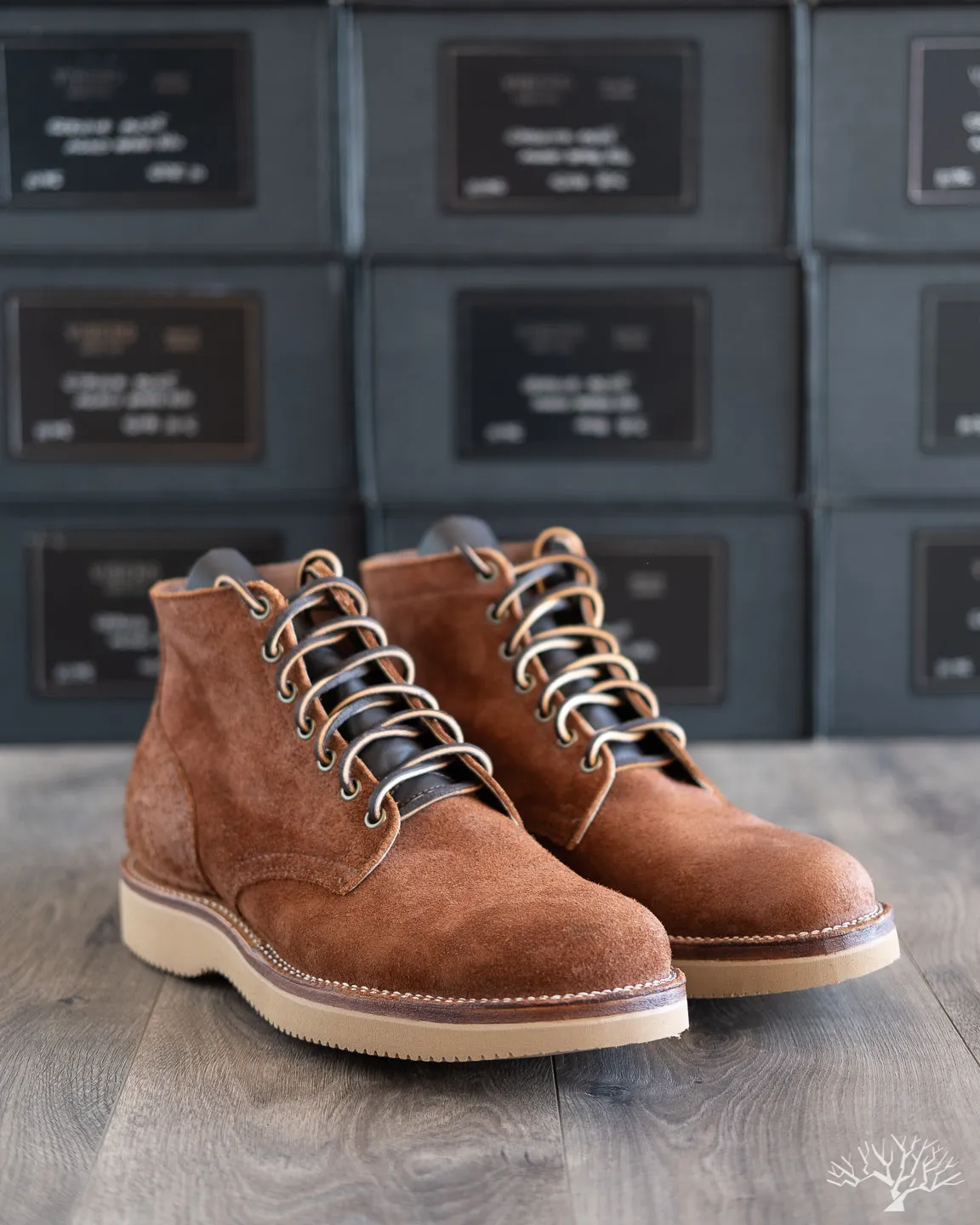 Marvington Service Boot - Aged Bark Roughout - 1035