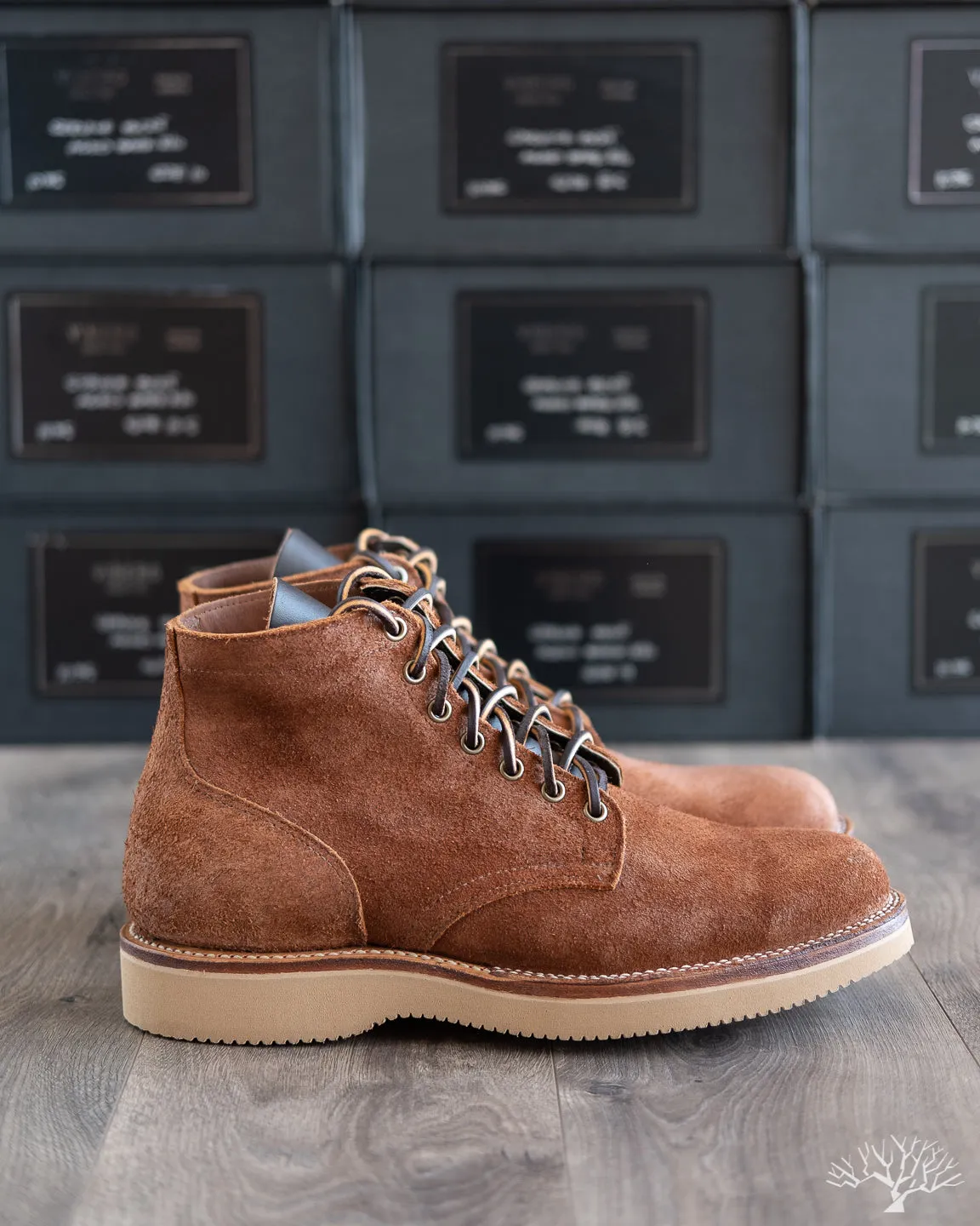 Marvington Service Boot - Aged Bark Roughout - 1035