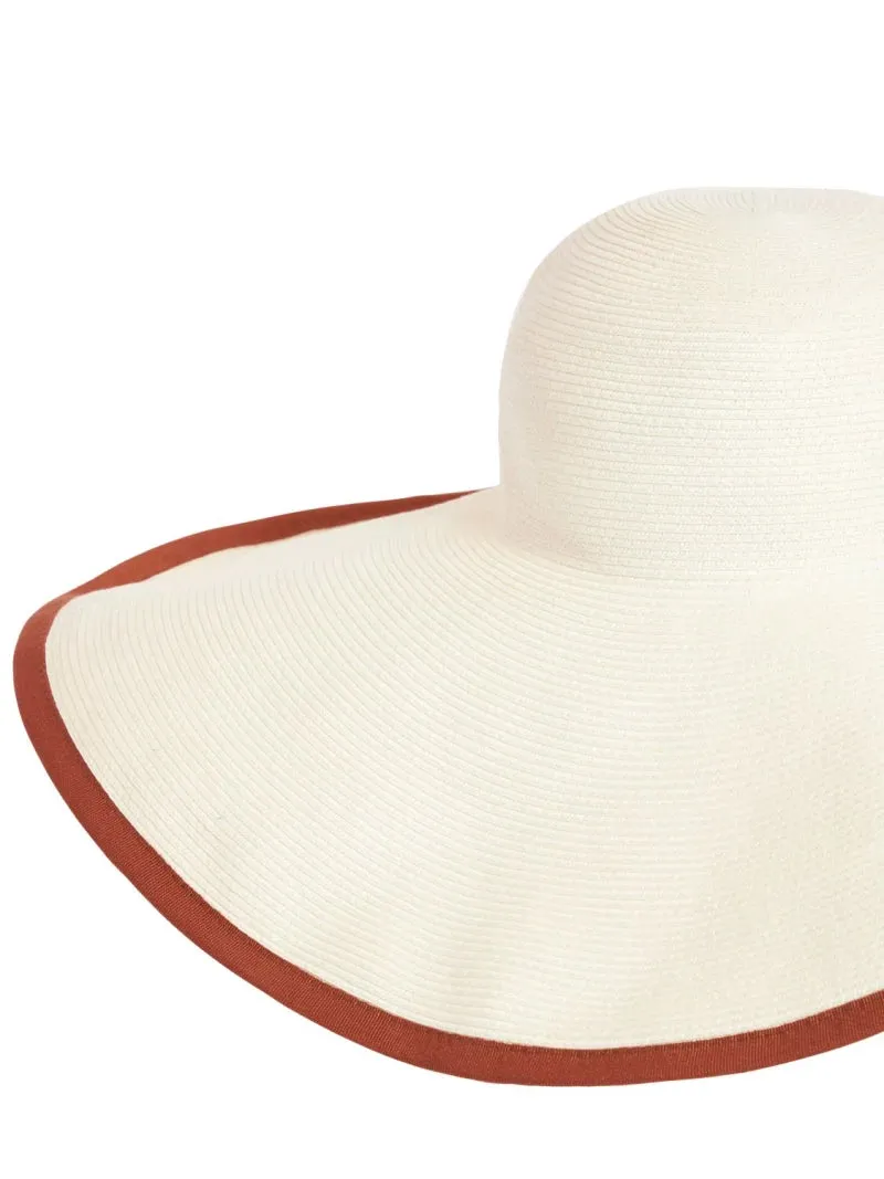 Max Mara Wide Brim Straw Hat