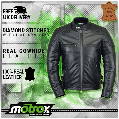 Men Leather Jacket Impressive David Beckham Style 3