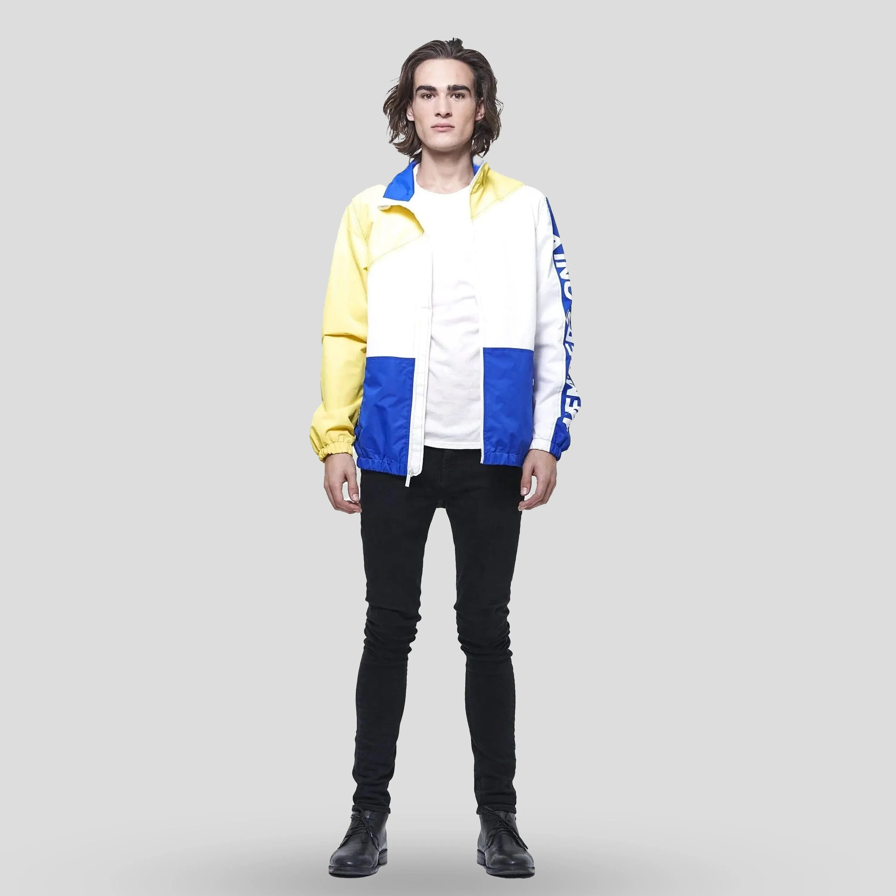 Men's Nautical Color Block Jacket - FINAL SALE