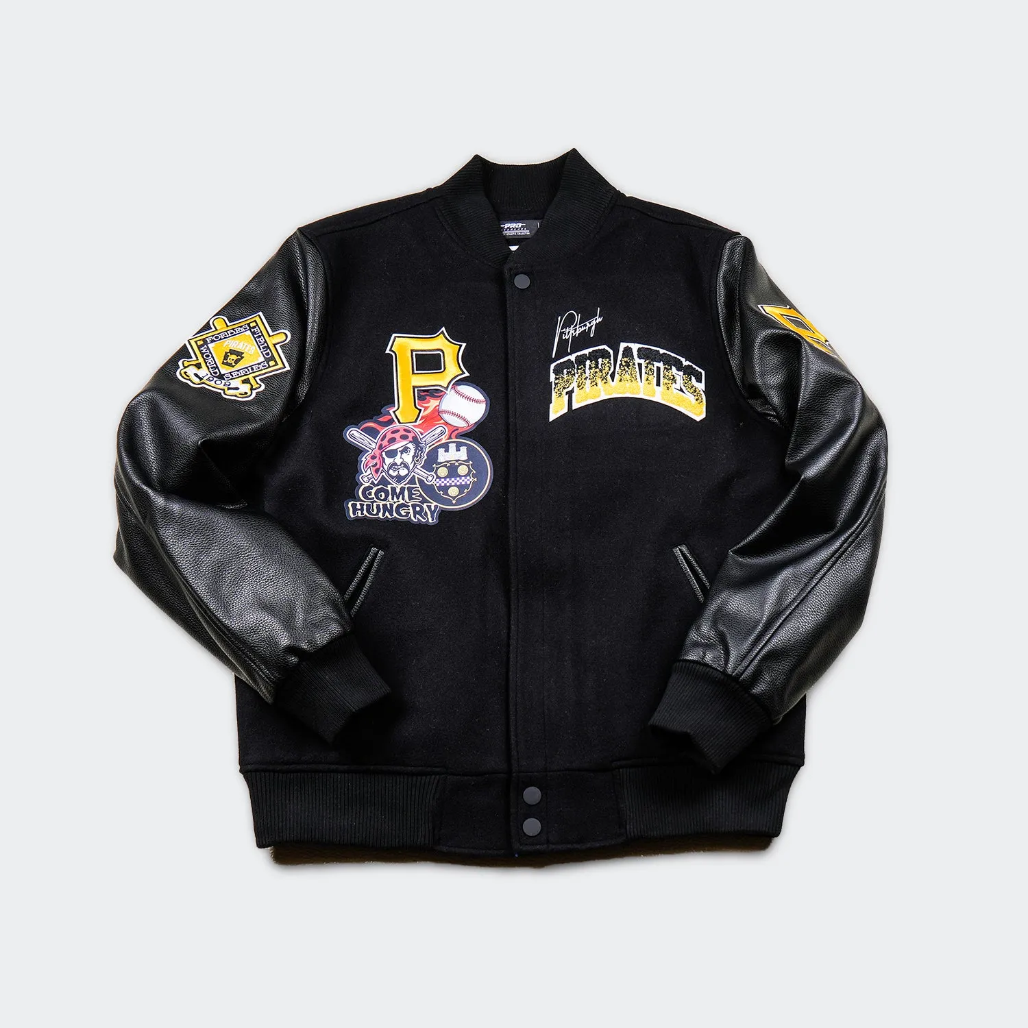 Men’s Pro Standard Pittsburgh Pirates Varsity Jacket Black