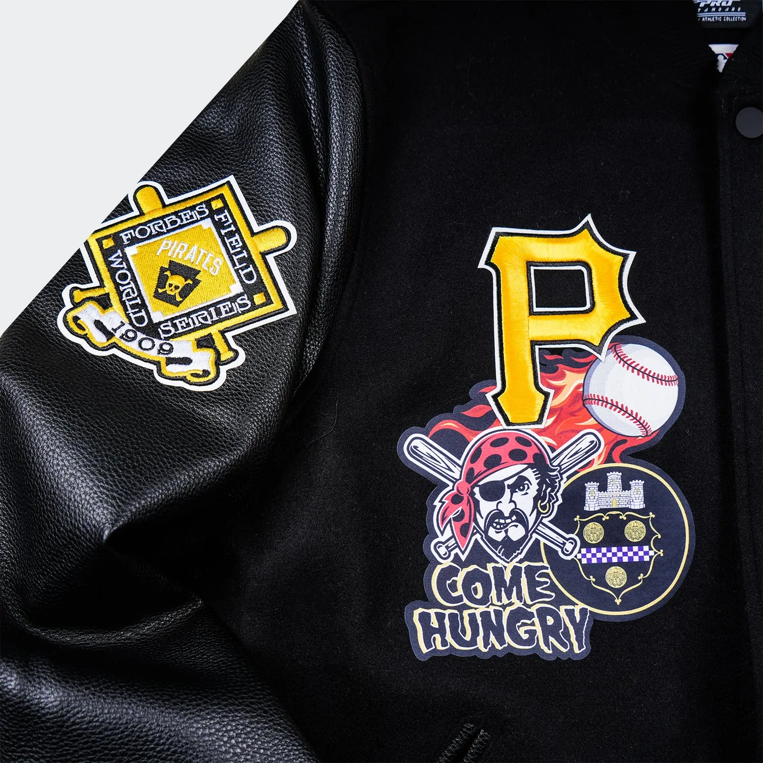 Men’s Pro Standard Pittsburgh Pirates Varsity Jacket Black