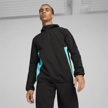 Mercedes-AMG Petronas Motorsport Men's PUMATECH Hoodie | PUMA Black | PUMA Men | PUMA 