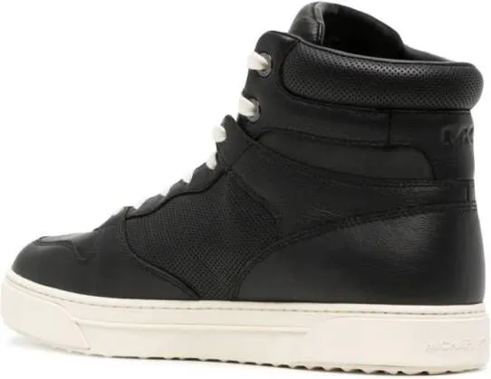 Michael Kors Barett logo-debossed sneakers Black