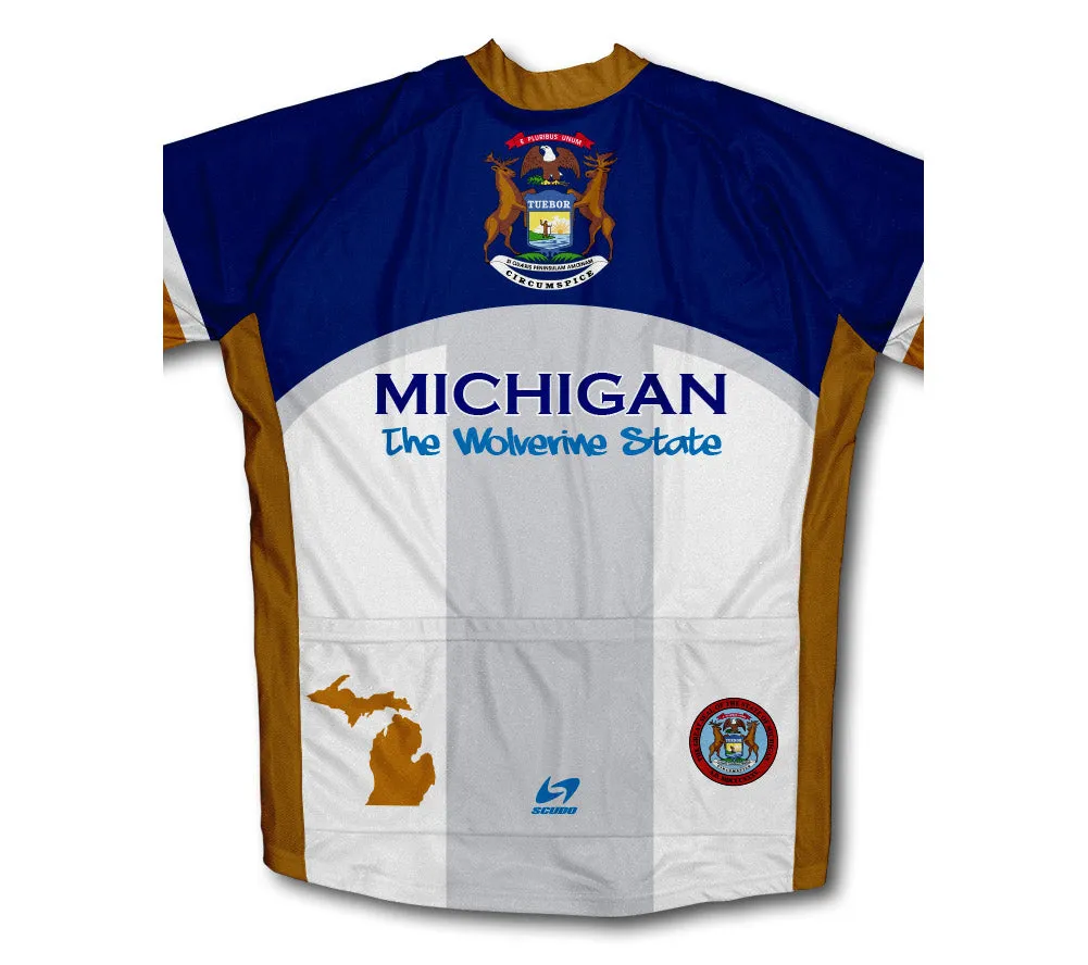 Michigan Flag Winter Thermal Cycling Jersey