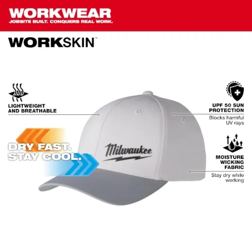 Milwaukee Workskin Performance Fitted Hat 