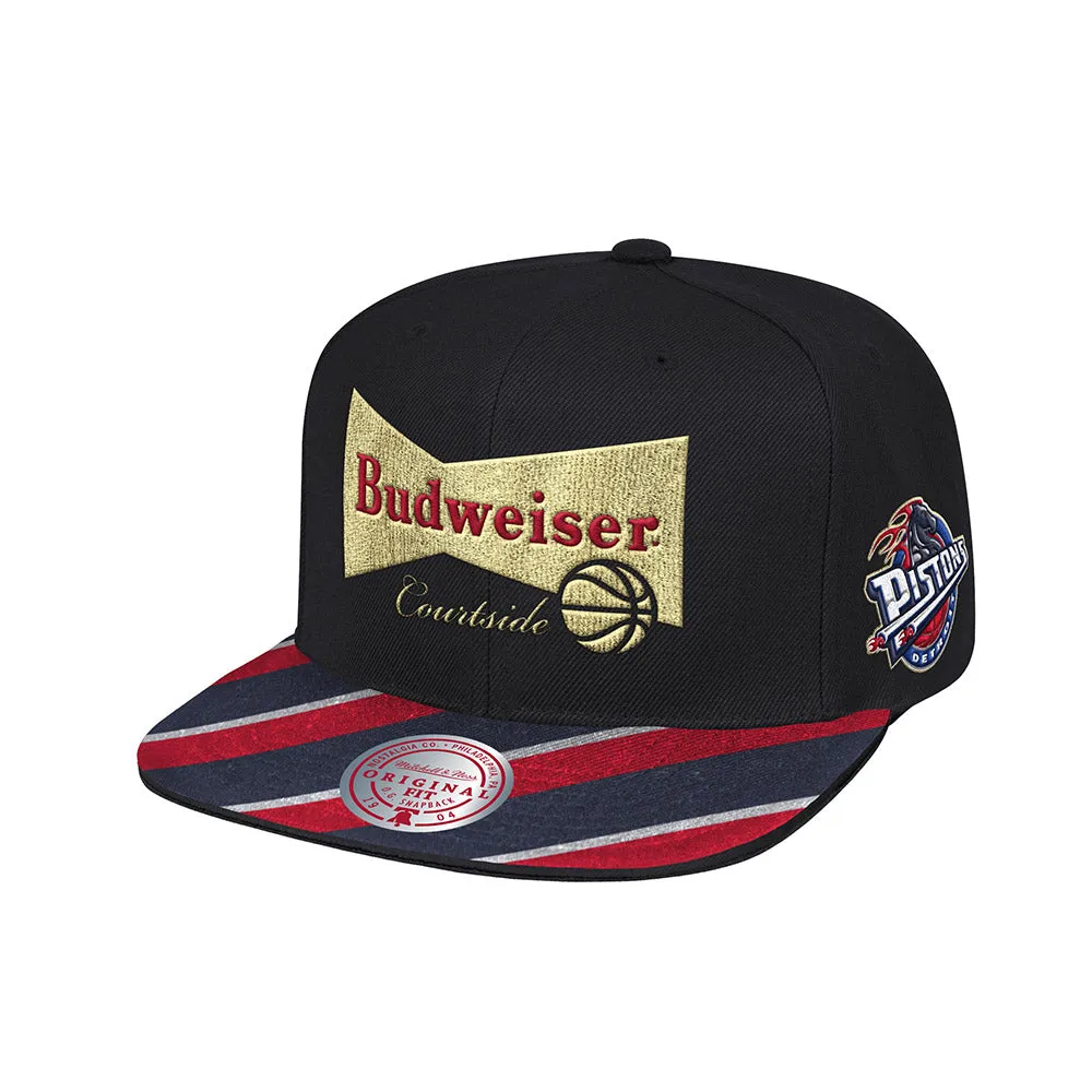 Mitchell & Ness Budweiser Snapback Hat