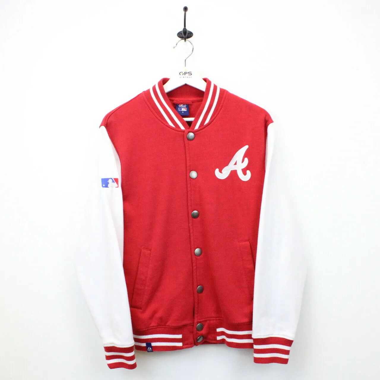 MLB Atlanta BRAVES Jacket Red | Small